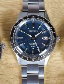 精工 Presage Style 60’s GMT精仿腕表：穿越时空的设计，致敬经典