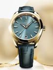【瑞士奢华品牌欧米茄】18K金款腕表，技术和设计才华的体现