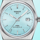 全新PRX Powermatic 80冰蓝色腕表，时尚与卓越性能的完美结合！