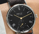 瑞士著名钟表品牌NOMOS Glashütte推出女士腕表 Ludwig 33 noir（Ref. 227），掀起冬日时尚新浪潮